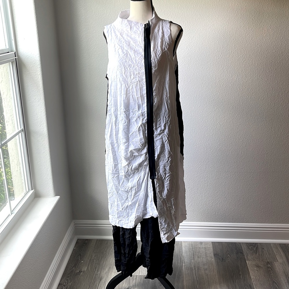 Artsy Asymmetrical Pant Outfit